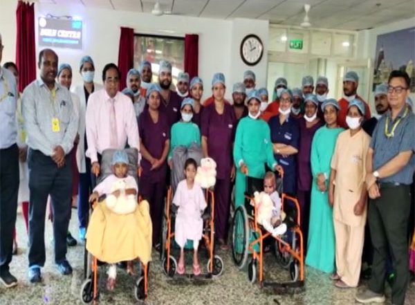 India News | Two Critically Burned Kids Get New Lease of Life at Bhubaneswar AIIMS with Allograft