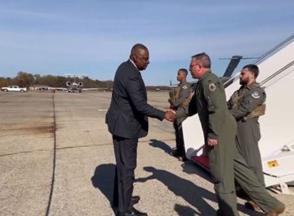 World News | US Defence Secy Lloyd Austin Departs for India to Attend Fifth India-US 2+2 Ministerial Dialogue