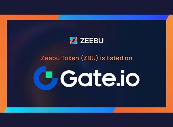 Business News | Zeebu's ZBU Token Officially Listed on Gate.io