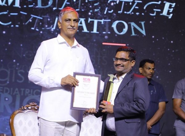 Business News | CryoVault India Receives Best Stem Cell Bank in India from Telangana Health Minister Harish Rao at the Hmtv Healthcare Awards 2023