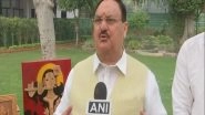 India News | Delhi: JP Nadda Purchases Local Products to Promote 'vocal for Local'