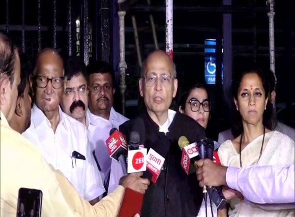 India News | Affidavits from Ajit Pawar Faction Forged and Fraudulent: Sharad Pawar Faction's Counsel Abhishek Manu Singhvi Seeks EC Action