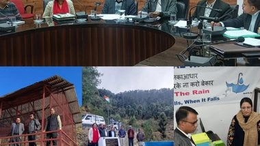 India News | JK: Union Joint Secy Reviews Water Conservation Plan, Inspects Amrit Sarovar, Forest Nursery in Doda