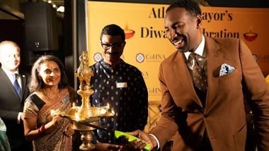 World News | Atlanta Mayor Andre Dickens Joins City's Hindu American Community in Diwali Celebration