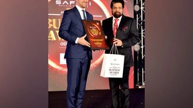 Business News | Mahimananda Mishra Wins Lifetime Achievement Award at Times Business Awards Odisha-2023