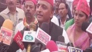 India News | Irked at Being Called 'Tonti Chor', Akhilesh Yadav Hits Back with 'BJP Agent' Jibe at Journalist