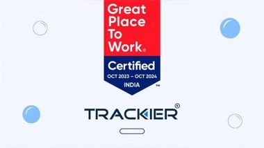 Business News | Trackier Gets 2023-24 Great Place To Work Certification