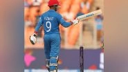 Sports News | CWC 2023: Omarzai's Half-century Powers Afghanistan to 244 Runs Against South Africa