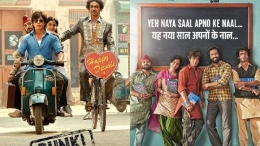 Entertainment News | Shah Rukh Khan Unveils 'Dunki' New Posters