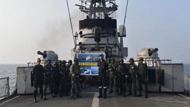 World News | India, Bangladesh Navy Conduct BONGOSAGAR-23, CORPAT Exercises in Bay of Bengal