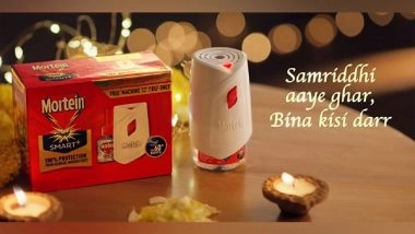 Business News | In Its First-Ever Festive Campaign #MorteinKiRakshaJyoti, Mortein Welcomes Goddess Lakshmi with Open Doors and Windows
