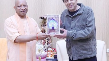 Entertainment News | Screen Legend Dharmendra Meets Uttar Pradesh CM Yogi Adityanath in Lucknow
