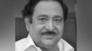 Entertainment News | Film Industry Mourns the Demise of Telugu Actor Chandra Mohan