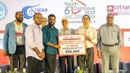 Business News | GITAM Hosts 6th INAE-SERB Youth Conclave 2023; Accumitt Takes Home Winner's Trophy at Flagship Ideathon