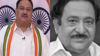 Entertainment News | JP Nadda Mourns Demise of Telugu Actor Chandra Mohan