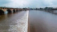 India News | Tamil Nadu: Vaigai River in Madurai Floods After Water Released from Vaigai Dam