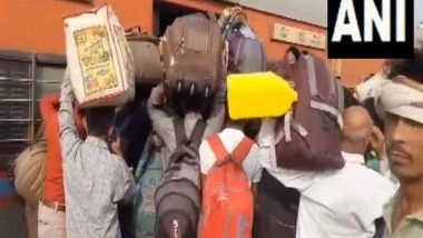 India News | Gujarat: 1 Killed, 3 Injured in Stampede at Surat Railway Station