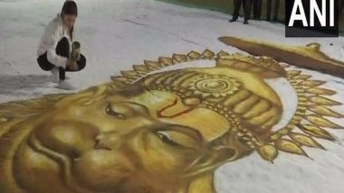 India News | On Diwali, Indore Artist Creates 14,000 Sq Ft of Rangoli