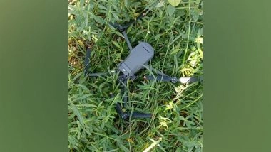 India News | China-made Quadcopter Drone Recovered from Village in Punjab's Amritsar