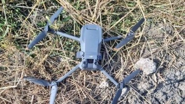 India News | BSF Recovers China-made Quadcopter Drone from Village in Punjab's Amritsar