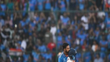 Sports News | KL Rahul Smashes India's Fastest-ever Cricket World Cup Century Against Netherlands