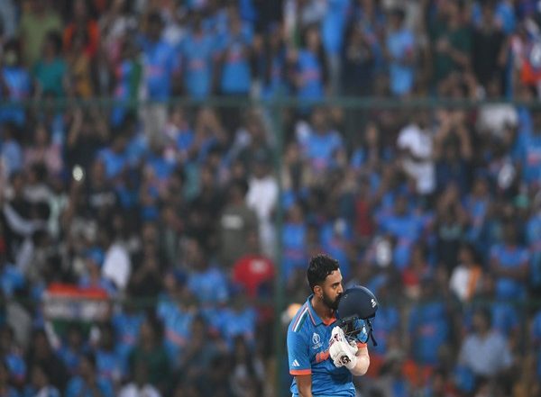 Sports News | KL Rahul Smashes India's Fastest-ever Cricket World Cup Century Against Netherlands