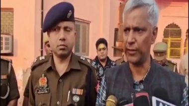 India News | 12 Injured in Fire at Fireworks Market in Mathura District, Says District Magistrate