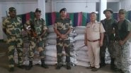 India News | BSF, Meghalaya Police Foil Smuggling Attempt Near Bangladesh Border; 270 Sugar Bags Recovered