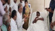 India News | Telangana Minister Harish Rao Meets BRS MLA Balaraju at Hospital After Being Allegedly Attacked by Congress Workers