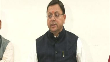 India News | Uttarakhand: CM Dhami to Visit Uttarkashi Tunnel Collapse Site Today