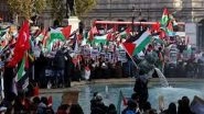 World News | UK: Right-wing Members Clash with Pro-Palestine Supporters on Armistice Day in London