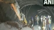 India News | Continuous Rescue Operation on at Site of Uttarkashi Tunnel Collapse, 40 Workers Trapped