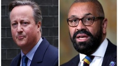 World News | UK: In Major Cabinet Reshuffle, Former PM David Cameron Made Foreign Secretary; Cleverly Replaces Braverman