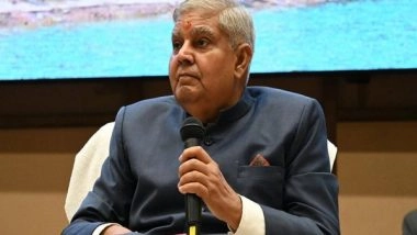 India News | Vice-President Jagdeep Dhankhar Expresses Grief at Loss of Lives in Hyderabad Fire