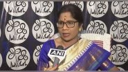 India News | Organisational Responsibility and Ongoing Investigation Unrelated: TMC's Shashi Panja on Mahua Moitra's Appointment