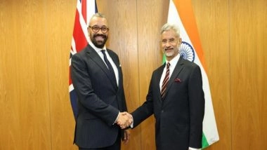 World News | Jaishankar Appreciates James Cleverly's Unwavering Support for India-UK Strategic Partnership