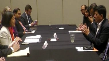 World News | Piyush Goyal Holds Meeting with US Trade Representative Katherine Tai in San Francisco