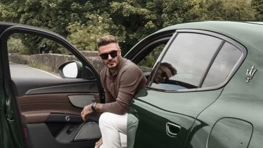 Sports News | CWC 2023: Football Legend David Beckham Likely to Attend India Vs New Zealand Semifinal Clash in Mumbai