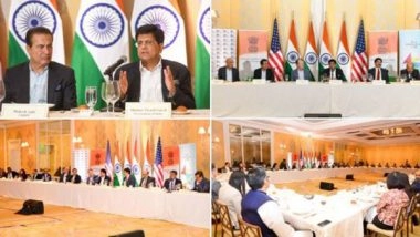 Business News | Union Minister Piyush Goyal Participates in Business Roundtable in San Francisco, Shares India's Investment Attractiveness