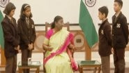 India News | Children from Various Schools, Organisations Meet President on Children's Day