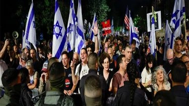 World News | Kin of Hostages Begin Protest March in Tel Aviv for Their Release