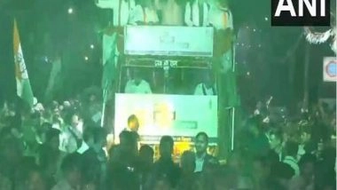 India News | Chhattisgarh Assembly Polls: Priyanka Gandhi Vadra, Bhupesh Baghel Hold Roadshow in Raipur