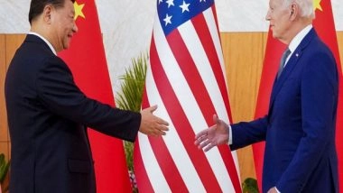 World News | Biden Likely to Discuss Ukraine and Israel Wars with Xi Jinping, Will Urge China for Containment
