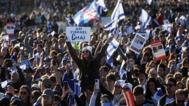 World News | Washington DC: Demonstrators from Across Country 'March for Israel'
