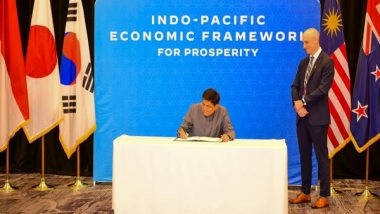 Business News | India Joins IPEF Global Supply Chain Resilence, Piyush Goyal Inks Agreement in US