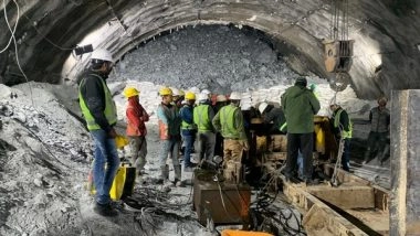 India News | Uttarakhand: Protests Break out at Tunnel Collapse Site; New Drill to Speed Up Rescue Op, Says Official