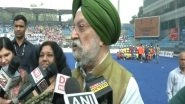 Sports News | Union Minister Hardeep Singh Puri Inaugurates 3rd Hockey India Senior Women Inter-Department National Championship