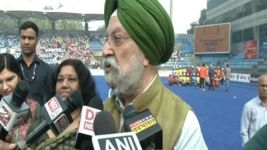 Sports News | Union Minister Hardeep Singh Puri Inaugurates 3rd Hockey India Senior Women Inter-Department National Championship