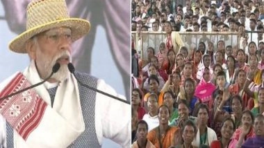 India News | PM Modi Guarantees Time-bound Saturation of Flagship Schemes Among Adivasis