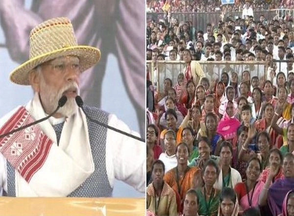 India News | PM Modi Guarantees Time-bound Saturation of Flagship Schemes Among Adivasis